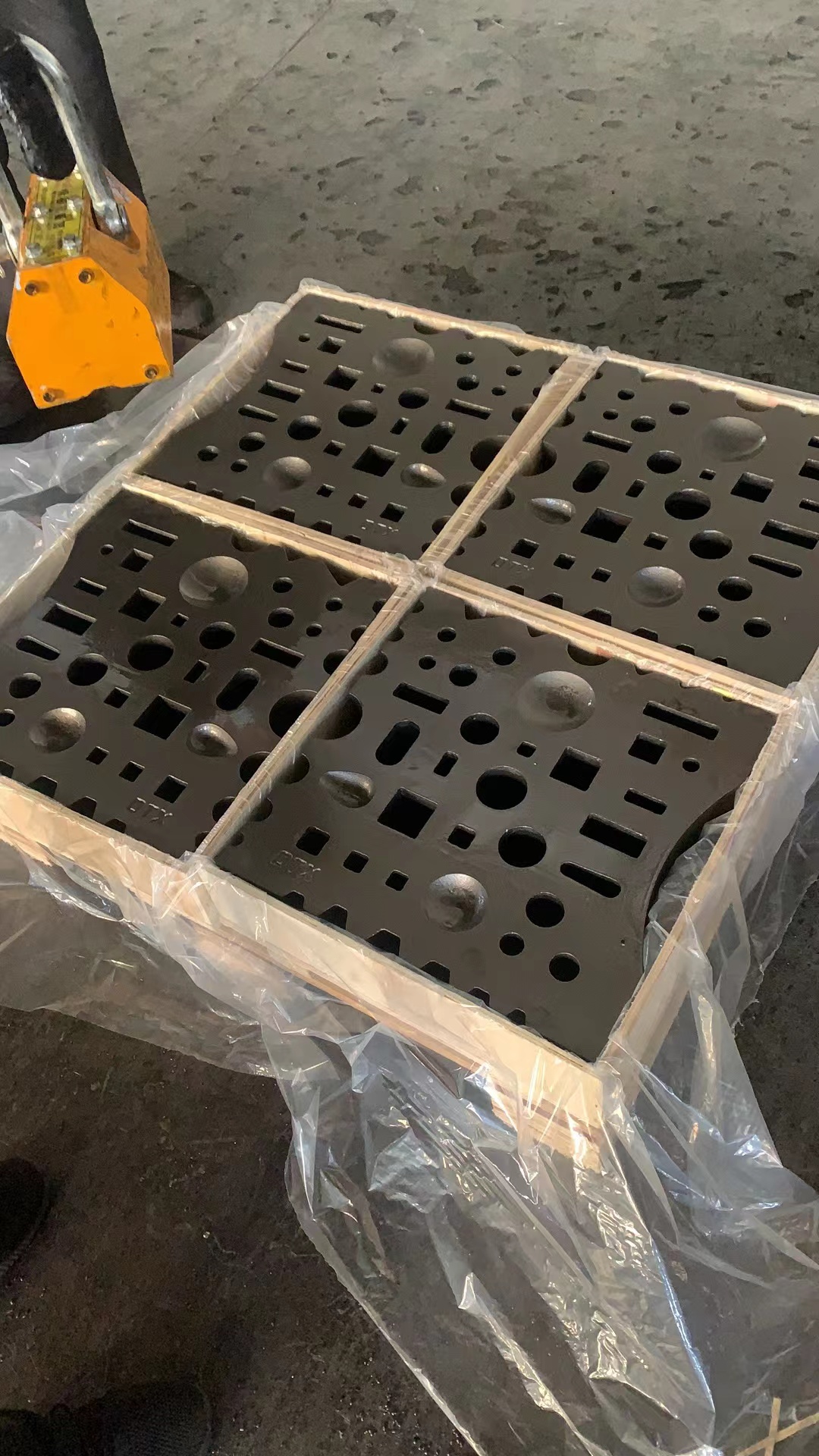 DTX swage block production information